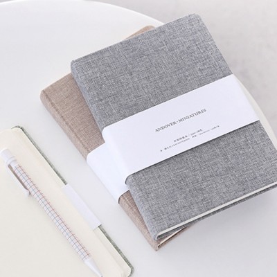 Handmade Velvet Paper A5 A6 Notebook Gift Sets Packaging in China