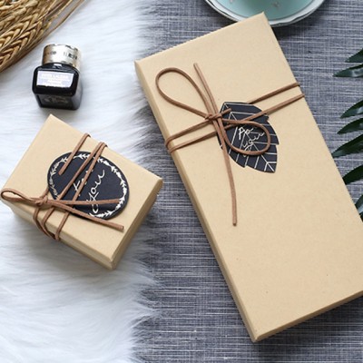 Top End Crocodile Black Paper Wholesale Box for Gifts