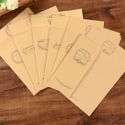 Chinese Factory Creative Letterpress Craft Letterhead Paper Maker